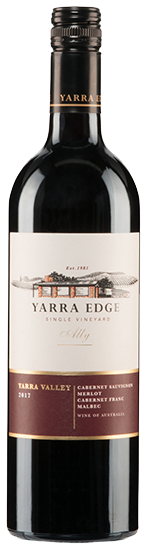 Yarra Edge Ally Single Vineyard Cabernet Sauvignon Merlot Cabernet Franc Malbec 2021 Yarra Valley